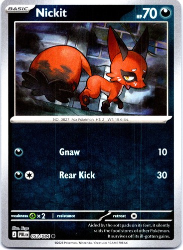 Nickit reverse holo - holo, common